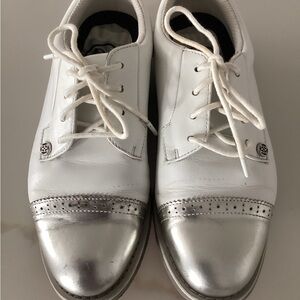 G/FORE LEATHER WATERPROOF GALLIVANTER GOLF SHOE